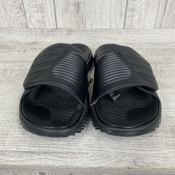 Adidas Alphabounce 2.0 Slide comfort Sandals Men Size 11 Foam Shoes Triple Black main image 8